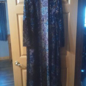 Wrangler Burnout Velvet Duster